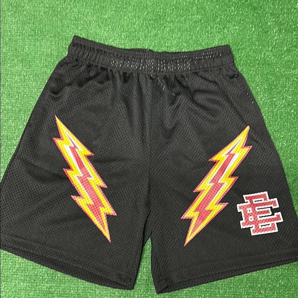 Eric Emanuel lightning bolt shorts size XL